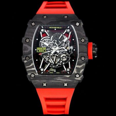 RICHARD MILLE RM35-02  Black Carbon Fiber case Watch